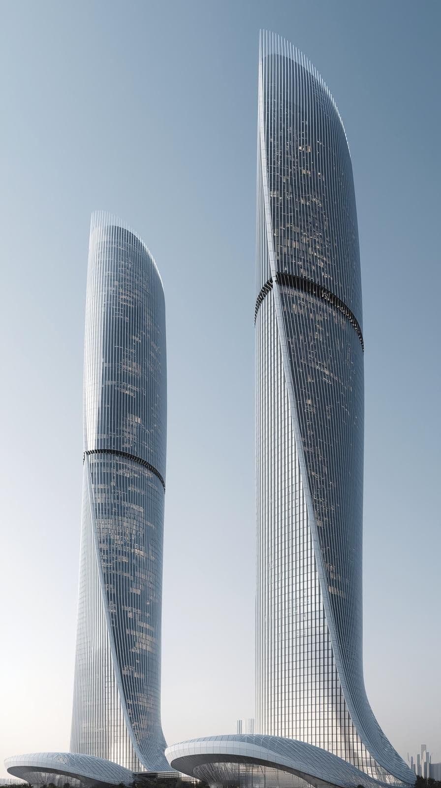 ARCHIQ Skyscraper Dark Illustration